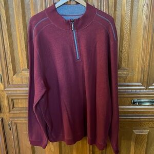 Tommy Bahama quarter zip jacket